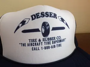 Desser Tire and Rubber Co Aviation Hat